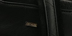 4U Cavaldi Pánská koženková crossbody taška Tom, černá