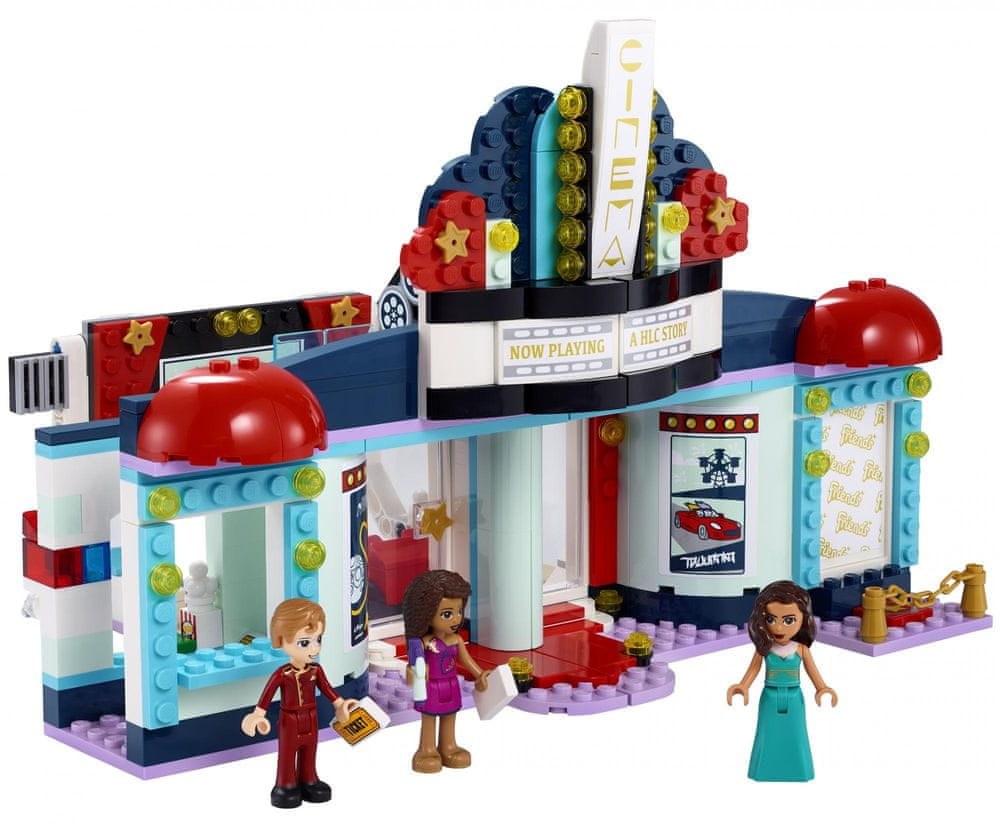 LEGO Friends 41448 Kino v městečku Heartlake - rozbaleno