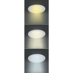 Solight Solight LED mini panel CCT, podhledový, 18W, 1530lm, 3000K, 4000K, 6000K, kulatý WD142