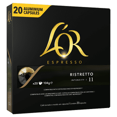 Espresso Ristretto 20 hliníkových kapslí kompatibilních s kávovary Nespresso®*