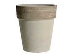 Ceramicus Květník keramický ALTO 23 cm, šedá