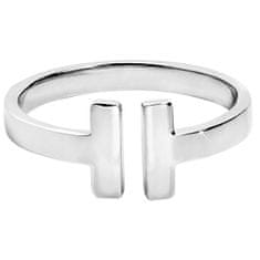 Troli Otevřený ocelový prsten pro ženy (Obvod 54 mm)