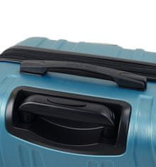 Mia Toro Cestovní kufr MIA TORO M1525/3-L - modrá