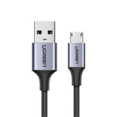 Ugreen kabel USB / Micro USB 2.4A 2m, šedý