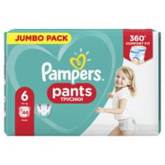 Pampers Pants 6 Extra Large (15+ kg) 44 ks