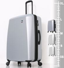 Cestovní kufr MIA TORO M1713/3-L - stříbrná