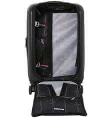 Mia Toro Sada cestovních kufrů MIA TORO M1709/2 - černá/stříbrná