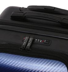 Cestovní kufr MIA TORO M1709/2-S - černá/modrá