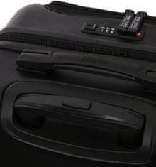Mia Toro Sada cestovních kufrů MIA TORO M1709/2 - černá/stříbrná