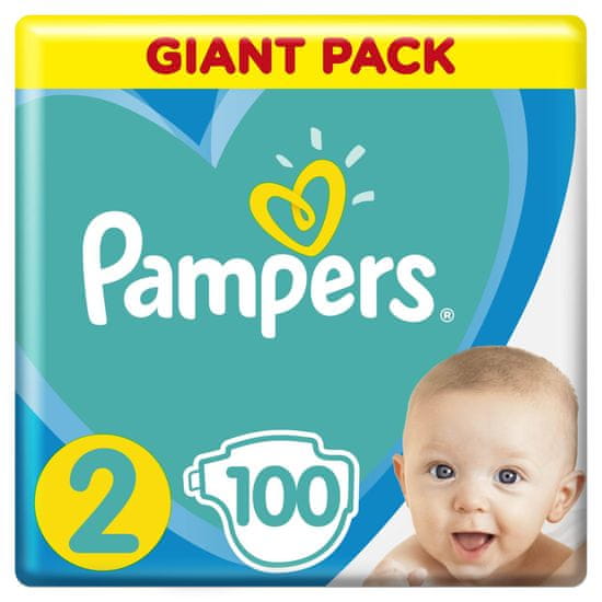 Pampers Pleny New Baby 2 Mini (4-8kg) Giant Pack - 100 ks