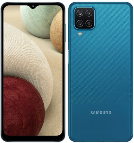 Samsung Galaxy A12, 4GB/64GB, Blue - rozbaleno