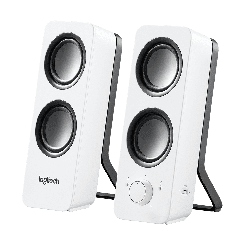 Levně Logitech Multimedia Speaker Z200 Snow white (980-000811)