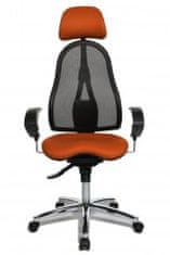 Topstar Kancelářská židle k psacímu stolu Sitness 45 oranžová