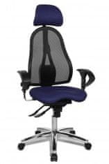 Topstar Zdravotní židle do kanceláře Sitness 45 tmavě modrá