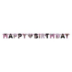 Girlanda narozeniny - Happy birthday - LOL SURPRISE - 168 cm