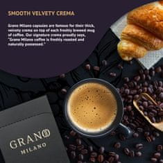 Grano Milano Káva CREMA (200 kávové kapsle)