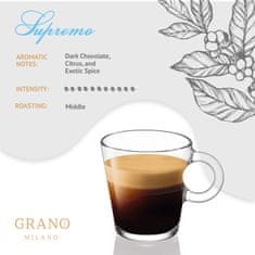 Grano Milano Káva SUPREMO (200 kávové kapsle)