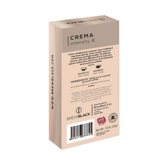 BrewBlack Káva CREMA (120 kávové kapsle)