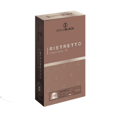 BrewBlack Káva RISTRETTO 3x10 kapslí
