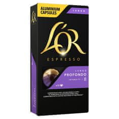 Espresso Lungo Profondo 10 hliníkových kapslí kompatibilních s kávovary Nespresso®*