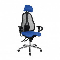Topstar Sitness 45 světle modrá Kancelářská židle na kolečkách