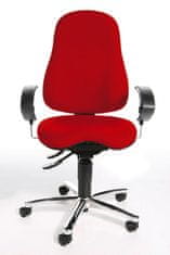 Topstar Kancelářská balanční židle Sitness 10 červená