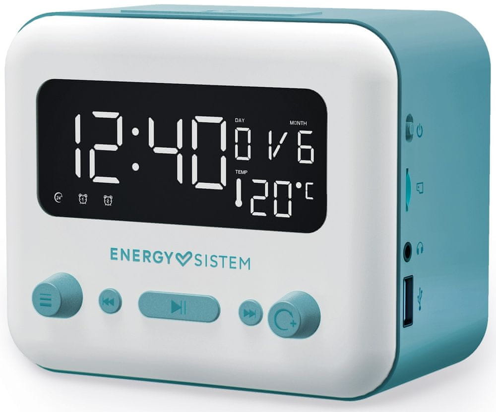 Energy Sistem Clock Speaker 2 Bluetooth Sky