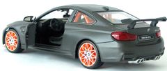 Maisto BMW M4 GTS šedé 1:24