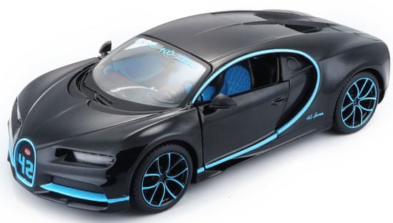 Maisto Bugatti Chiron 1:24 - černá