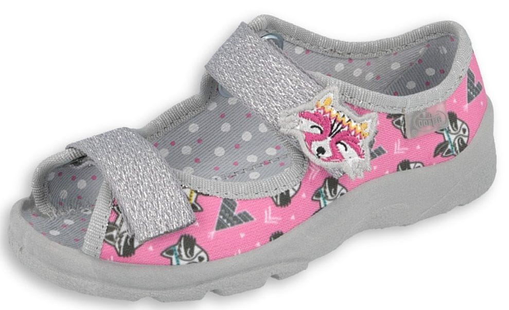 Befado dívčí sandály Max 969X162 25 růžová