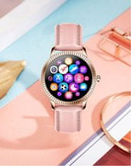 Deveroux Smartwatch CF18 Pro - růžová