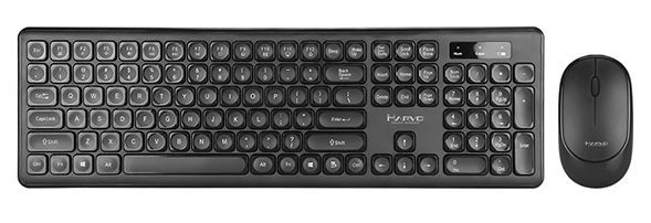 Marvo DCM003WE, US (DCM003WE BK) kancelářská klávesnice nízký profil 