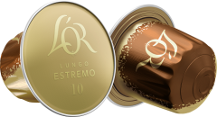 L'Or Espresso Lungo ESTREMO 10 hliníkových kapslí kompatibilních s kávovary Nespresso®*
