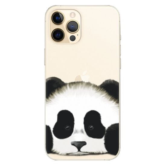 iSaprio Silikonové pouzdro - Sad Panda pro Apple iPhone 12 Pro
