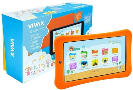 Tablet Vivax TPC-705 Kids, lehký, malý, pro celou rodinu, vhodný pro děti