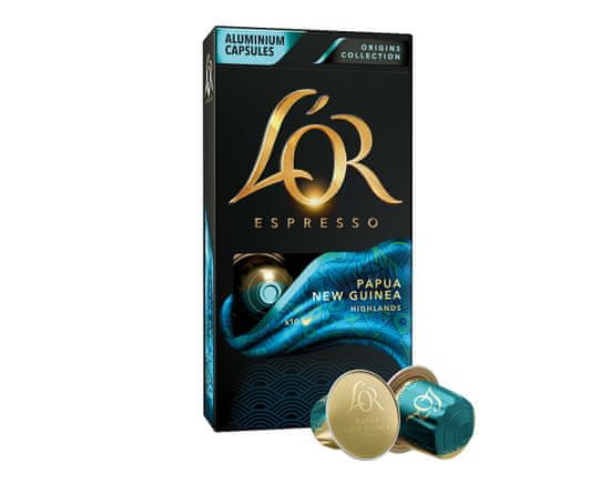 L'Or Espresso Papua New Guinea 10 hliníkových kapslí kompatibilních s kávovary Nespresso®*