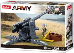 Sluban Army WW2 M38-B0852 Protiletadlový kanón M38-B0852