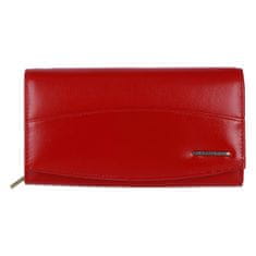 Bellugio Dámská kožená peněženka Bellugio Lana, červená