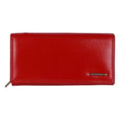 Bellugio Dámská kožená peněženka Bellugio Chantall, červená