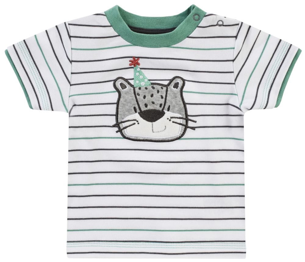 JACKY chlapecké tričko Leopardy 1211230 74 bílá