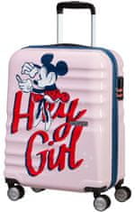American Tourister Příruční kufr Wavebreaker Disney - Minnie Darling Pink
