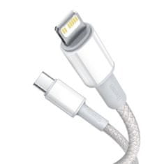 BASEUS Data kabel USB-C / Lightning PD 20W 2m, bílý