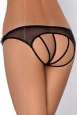 Axami Dámské erotické kalhotky V-6458 Charbon černá - Axami S