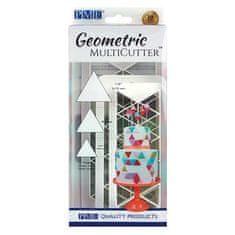 PME Sada vykrajovátek 3kusy Geometric - trojúhelníky 