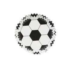 PME Košíčky na cupcaky 30ks - fotbalový míč 