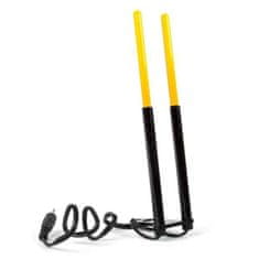 Sports Držák prutu - svítící - výška 15cm - žlutá