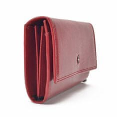 COSSET červená dámská peněženka 4493 Komodo CV