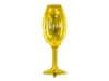 Balónek fóliový šampuska - Champagne - 52 cm - Silvestr - Happy New Year