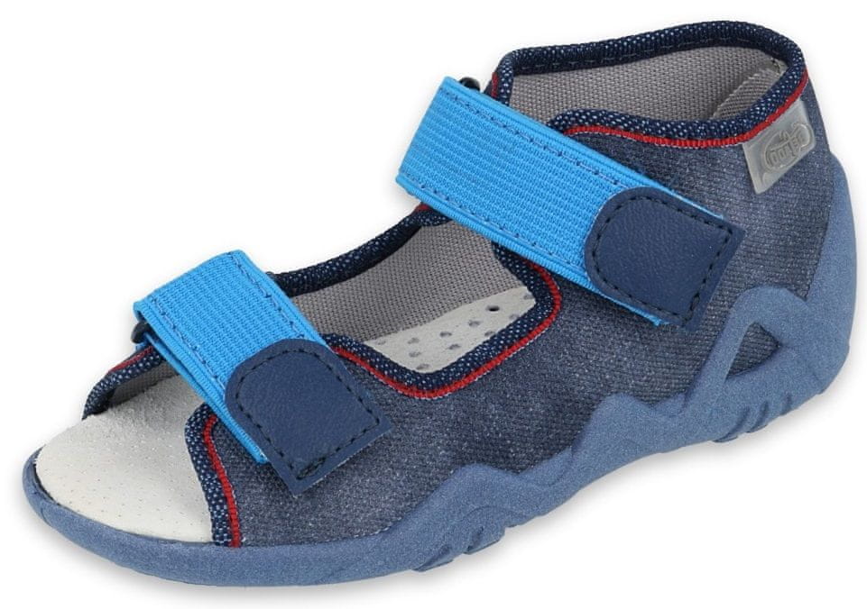 Befado chlapecké sandály Snake 350P015 25 tmavě modrá