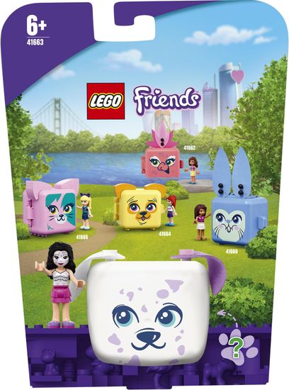 LEGO Friends 41663 Emma a její dalmatinový boxík